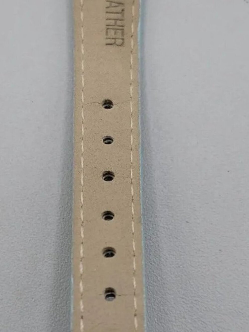 Valdawn Precious Moments 2003 Quartz Watch Rhinestone Bezel 7" Leather Band 22mm - Picture 15 of 15